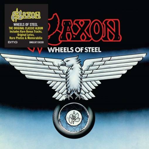 Okładka SAXON - WHEELS OF STEEL