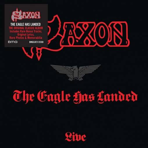Okładka SAXON - THE EAGLE HAS LANDED (LIVE)