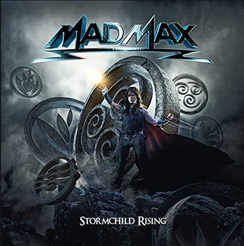 Okładka Mad Max - Stormchild Rising Blue LP