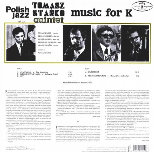 MUSIC FOR K (POLISH JAZZ)