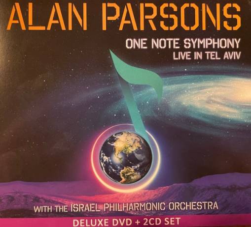 Okładka Alan Parsons - One Note Symphony Live In Tel Aviv CDDVD