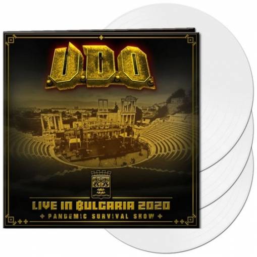 Live in Bulgaria 2020 Pandemic Survival Show LP WHITE