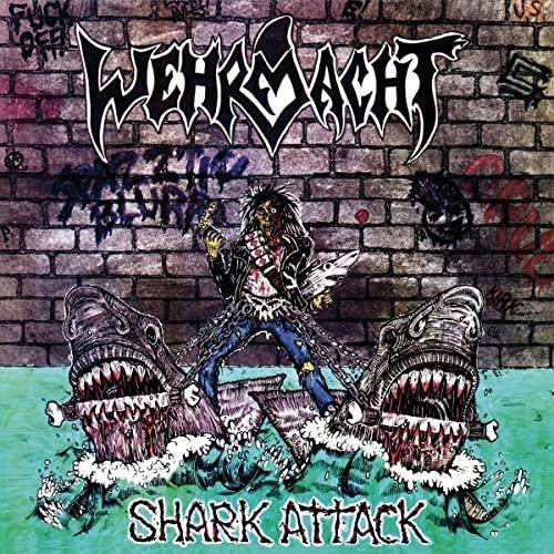 Okładka Wehrmacht - Shark Attack LP BLUE