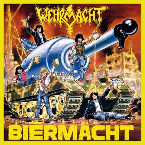 Okładka Wehrmacht - Biermacht LP ORANGE