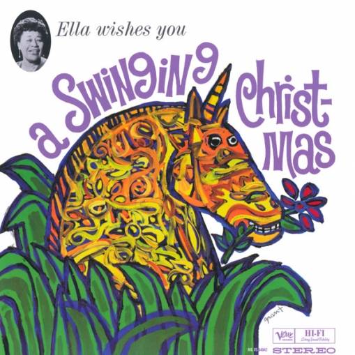 Okładka VARIOUS - ELLA WISHES YOU A SWINGING CHRISTMAS (ACOUSTIC SOUNDS) (LP)