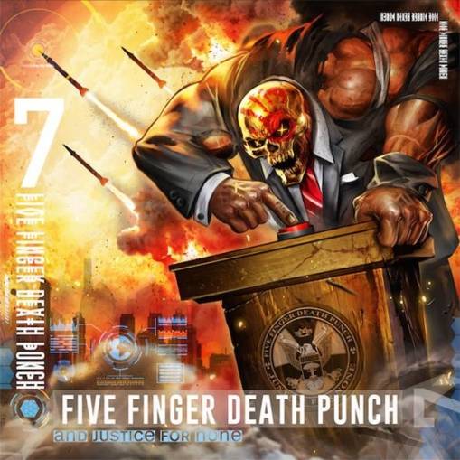 Okładka Five Finger Death Punch - And Justice For None