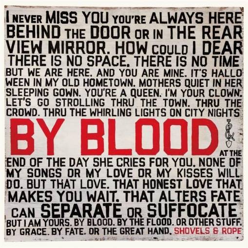 Okładka Shovels & Rope - By Blood