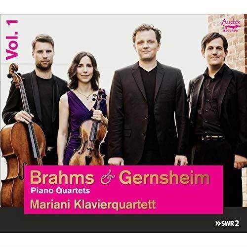 Okładka Brahms Gernsheim - Piano Quartets Mariani Klavierquartett