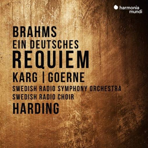 Okładka Brahms - Ein Deutsches Requiem Karg Goerne Harding