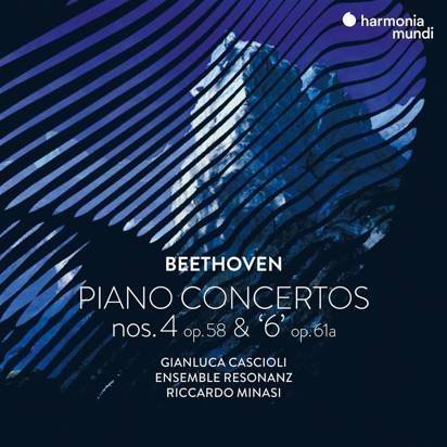 Okładka Beethoven - Piano Concertos Nos. 4 Op 58 & Op 61 Ensemble Resonanz Minasi Cascioli