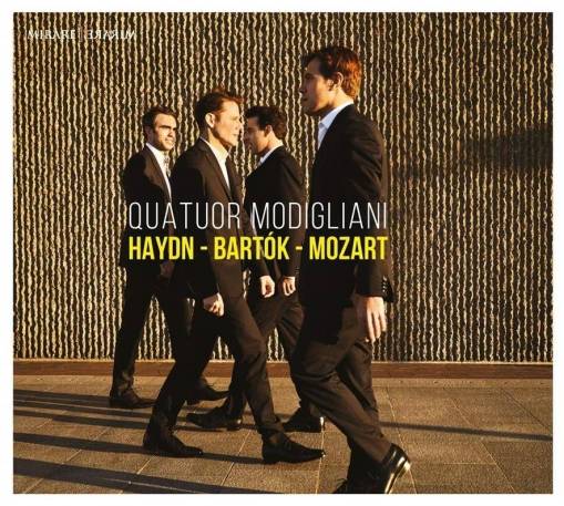 Okładka Haydn Mozart Bartok - String Quartets Quatuor Modigliani