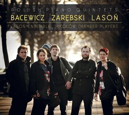 Okładka LASOŃ ENSEMBLE - POLISH PIANO QUINTETS