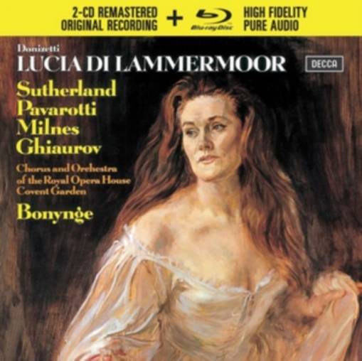 Okładka LUCIANO PAVAROTTI - DONIZETTI LUCIA DI LAMMERMOOR (2CD + 1 BLU-RAY AUDIO)