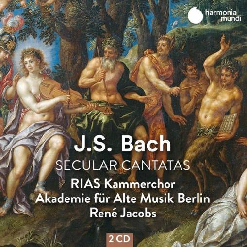 Okładka Bach - Cantates Profanes – BWV 201 205 & 213 Akademie Fur Alte Musik Berlin Jacobs