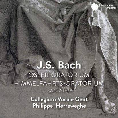 Okładka Bach - Oster-Oratorium Collegium Vocale Gent Herreweghe