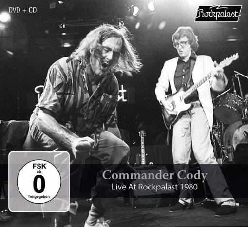 Okładka Commander Cody - Live At Rockpalast 1980 (CD+DVD)