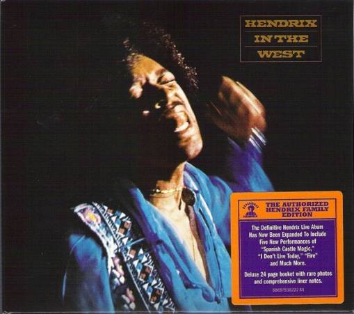 Okładka Hendrix, Jimi - Hendrix In The West