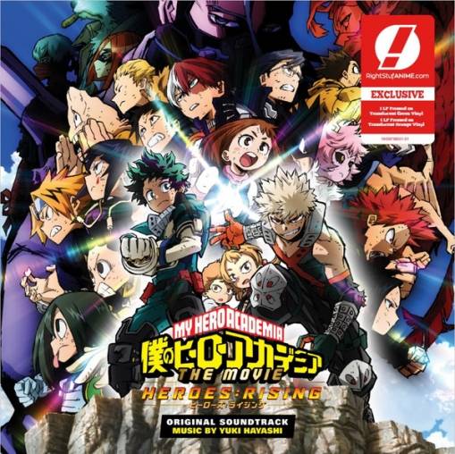 Okładka Hayashi, Yuki - My Hero Academia: Heroes Rising (Original Motion Picture Soundtrack)