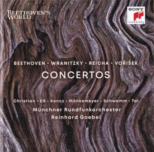 Okładka Goebel, Reinhard - Beethoven's World - Beethoven, Wranitzky, Reicha, Vorisek: Concertos