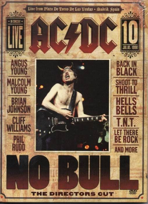 Okładka AC/DC - No Bull