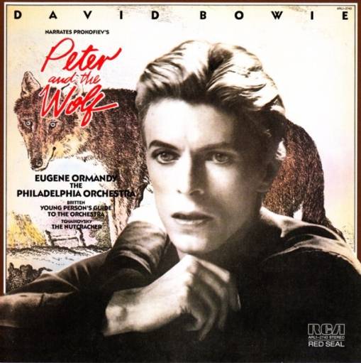 Okładka Bowie, David - David Bowie narrates Prokofiev's Peter and the Wolf & The Young Person's Guide to the Orchestra