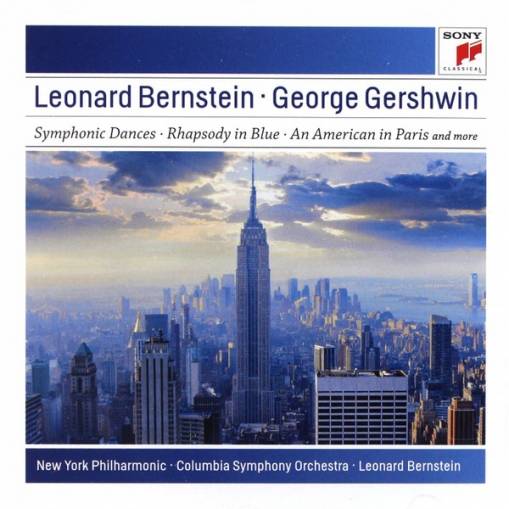 Okładka Leonard Bernstein - Gershwin: Symphonic Dances from West Side Story; Candide Overture; Rhapsody in Blue; An American in