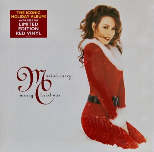 Okładka Mariah Carey - MERRY CHRISTMAS (180 GRAM RED VINYL 20TH ANNIVERSARY EDITION)