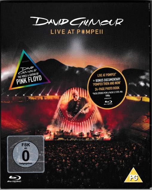 Okładka David Gilmour - Live At Pompeii