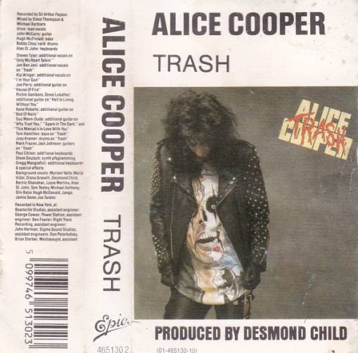 Okładka Cooper, Alice - TRASH.