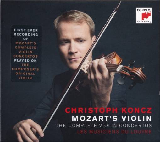 Okładka Christoph Koncz - Mozart's Violin - The Complete Violin Concertos