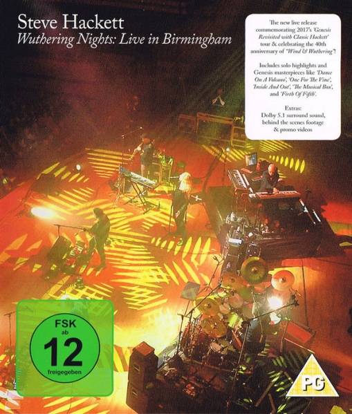 Okładka Steve Hackett - Wuthering Nights: Live in Birmingham