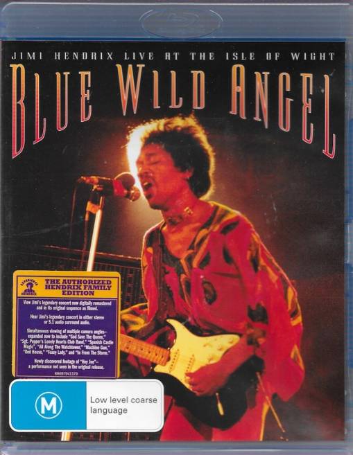 Okładka Hendrix, Jimi - Blue Wild Angel: Jimi Hendrix Live At The Isle Of Wight