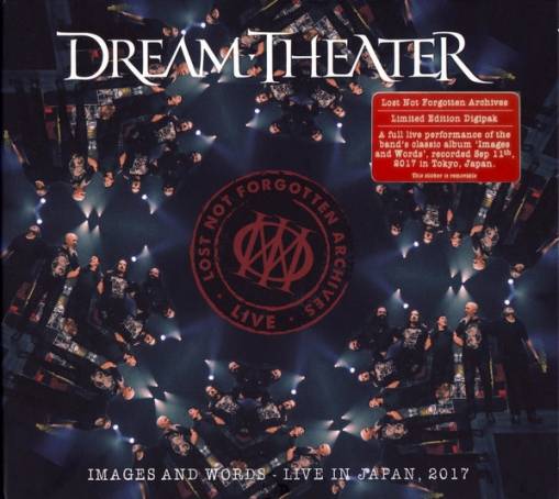 Okładka Dream Theater - Lost Not Forgotten Archives: Images and Words - Live in Japan, 2017