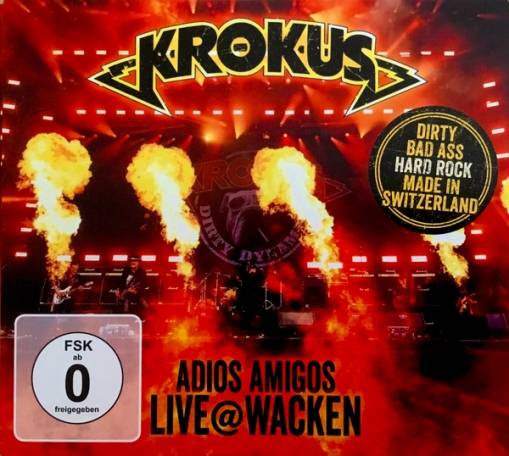 Okładka Krokus - Adios Amigos Live @ Wacken