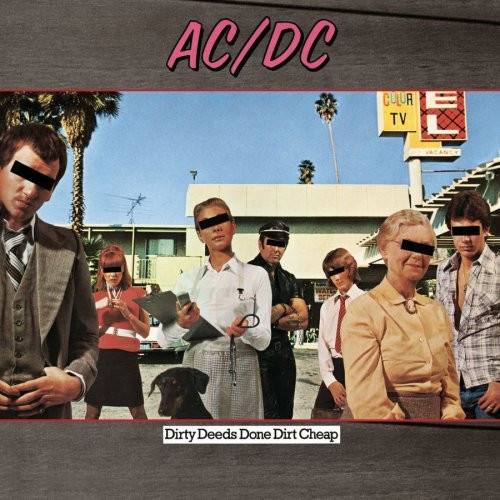 Okładka AC/DC - Dirty Deeds Done Dirt Cheap