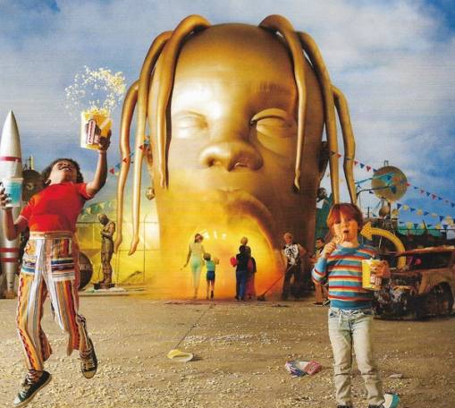 Okładka Travis Scott - ASTROWORLD