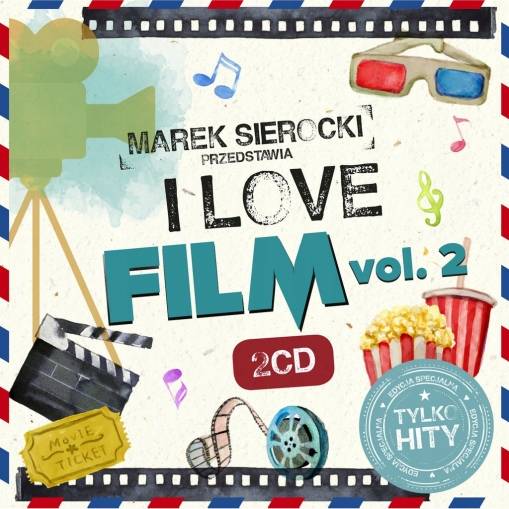 Okładka Various - Marek Sierocki Przedstawia: I Love Film vol. 2