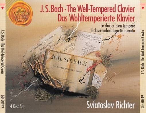 Okładka Richter, Sviatoslav - Bach: Das Wohltemperierte Klavier 1. und 2. Teil - BWV 846-869 und 870-893