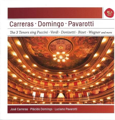 Okładka Various - Pavarotti - Domingo - Carreras: The Best of the 3 Tenors - Sony Classical Masters