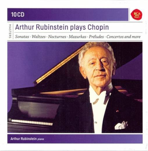 Okładka Arthur Rubinstein - Rubinstein plays Chopin - Sony Classical Masters