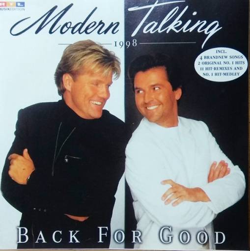 Okładka Modern Talking - Back For Good