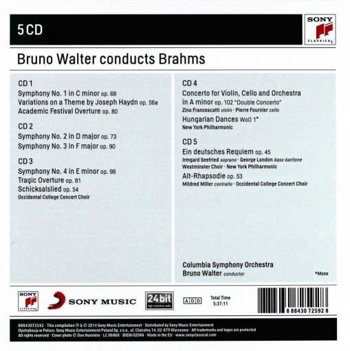 Bruno Walter Conducts Brahms