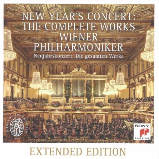 Okładka Wiener Philharmoniker - New Year's Concert: The Complete Works / Neujahrskonzert: Die gesamten Werke - Extended Edition