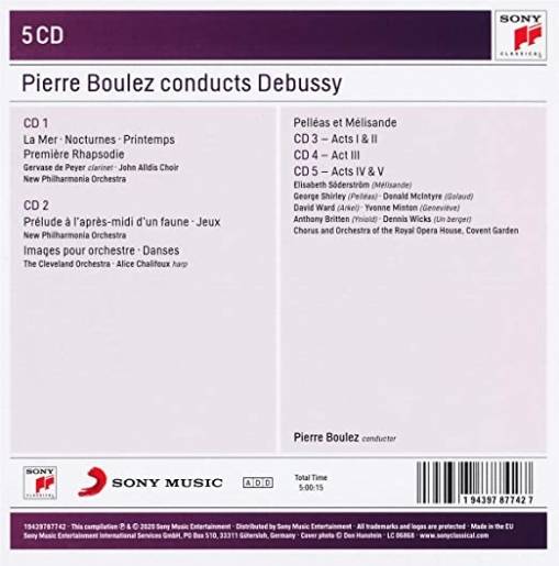 Pierre Boulez Conducts Debussy