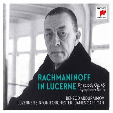 Okładka Abduraimov, Behzod & Luzerner Sinfonieorchester - Rachmaninoff in Lucerne - Rhapsody on a Theme of Paganini, Symphony No. 3