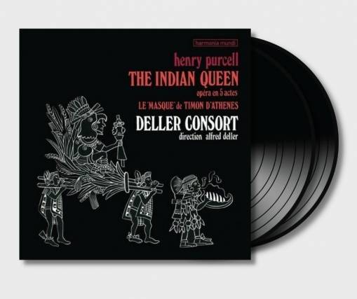 The Indian Queen Deller The King's Musick The Deller Choir Knibbs LP