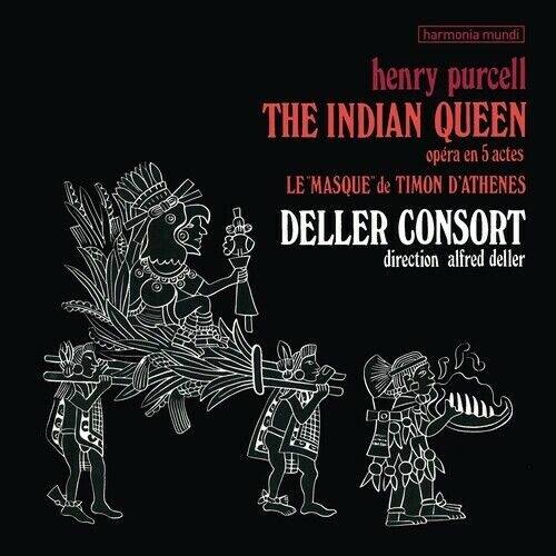 Okładka Purcell - The Indian Queen Deller The King's Musick The Deller Choir Knibbs LP