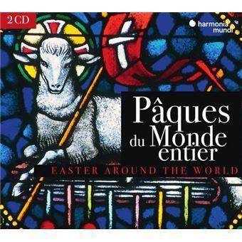 Okładka Arvo Part Poulenc - Paques Du Monde Entier Akademie Fur Alte Musik Berlin Herreweghe Keyrouz Anonymous 4