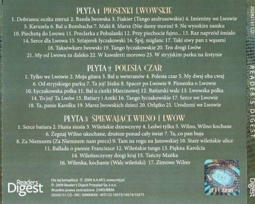 Piosenki Lwowskie i Wileńskie (3CD)