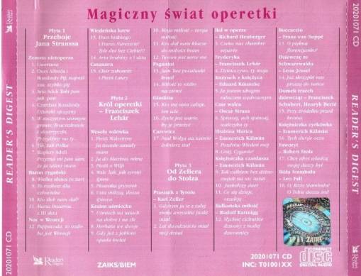 Magiczny Świat Operetki (3CD)
